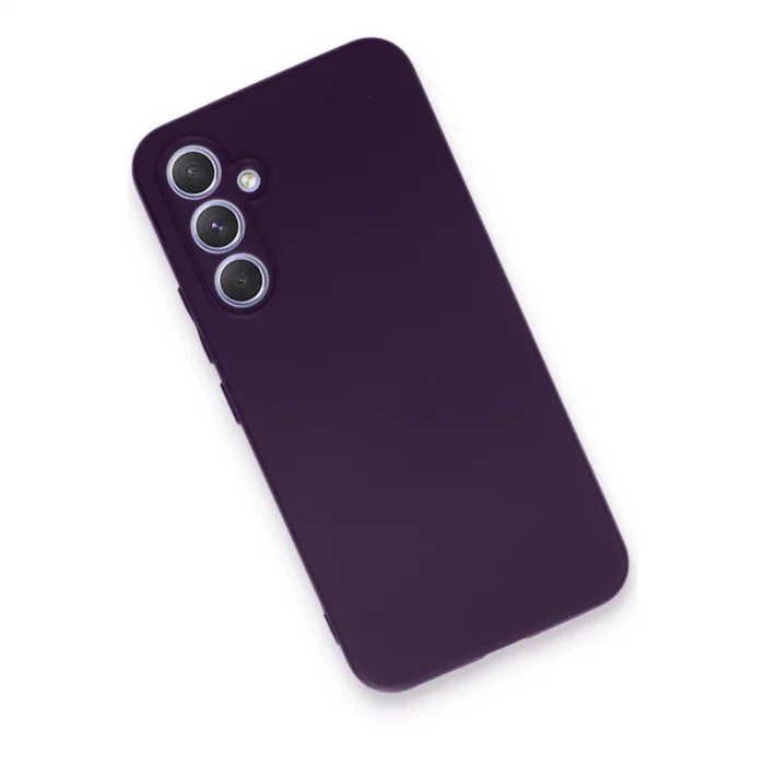 BUĞZ Samsung Galaxy A54 5g Kılıf First Silikon - Mor