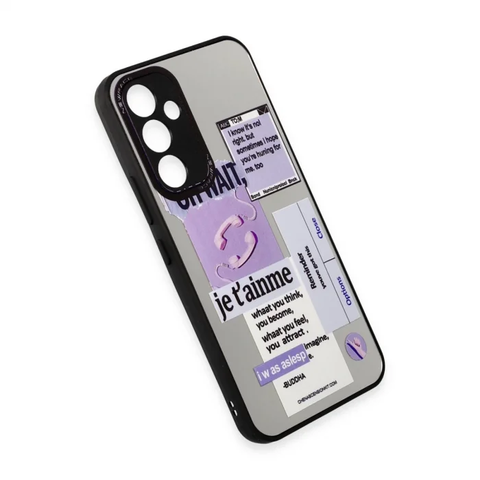 BUĞZ Samsung Galaxy A54 5g Kılıf Mirror Desenli Kapak - Mirror - 4