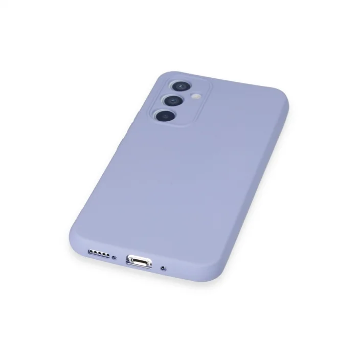 BUĞZ Samsung Galaxy A54 5g Kılıf Nano İçi Kadife Silikon - Lila