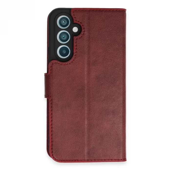 BUĞZ Samsung Galaxy A54 5g Kılıf Trend S Plus Kapaklı Kılıf - Kırmızı