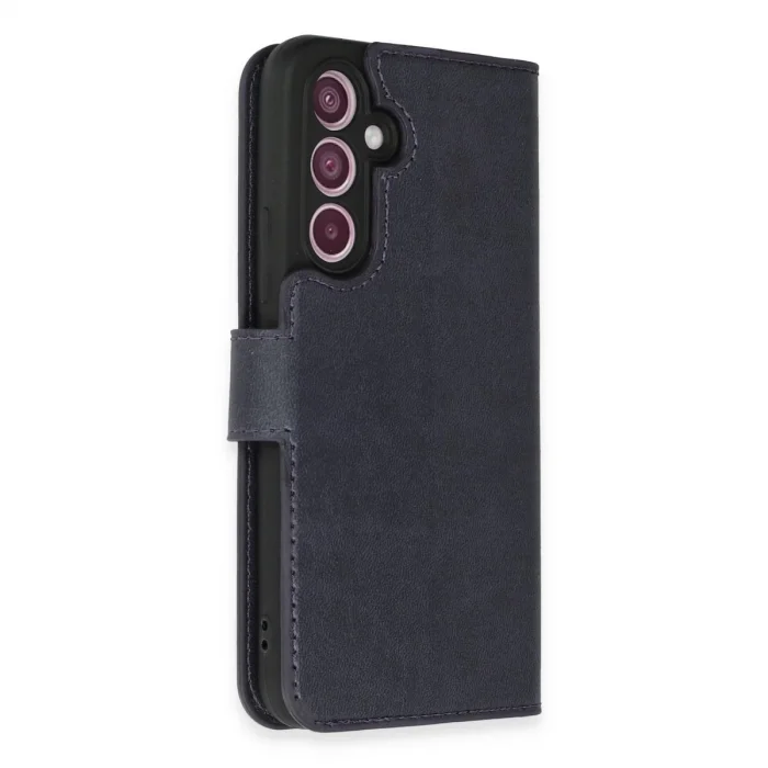 BUĞZ Samsung Galaxy A54 5g Kılıf Trend S Plus Kapaklı Kılıf - Lacivert