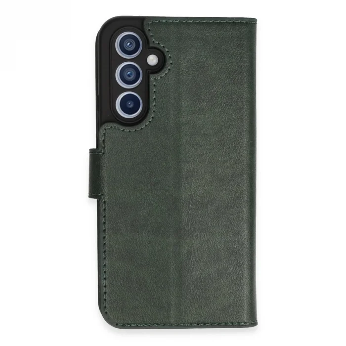 BUĞZ Samsung Galaxy A54 5g Kılıf Trend S Plus Kapaklı Kılıf - Yeşil