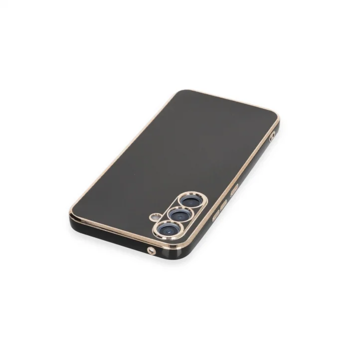 BUĞZ Samsung Galaxy A54 5g Kılıf Volet Silikon - Siyah