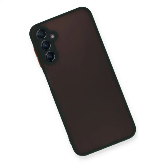 BUĞZ Samsung Galaxy A55 5g Kılıf Montreal Silikon Kapak - Siyah