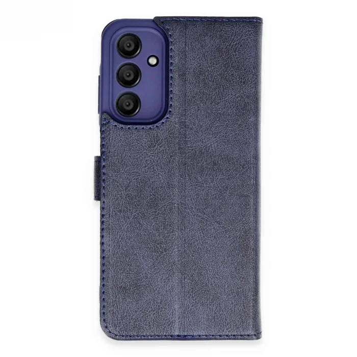 BUĞZ Samsung Galaxy A55 5g Kılıf Trend S Plus Kapaklı Kılıf - Lacivert