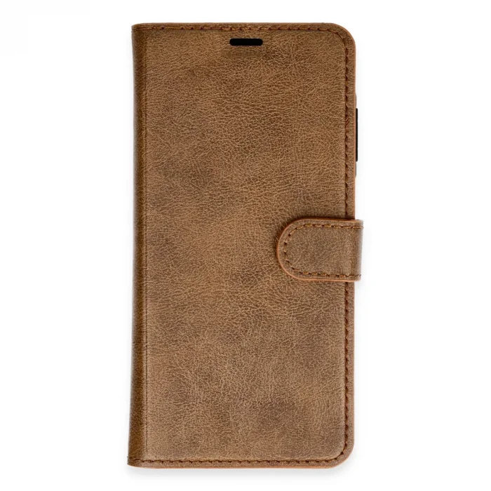 BUĞZ Samsung Galaxy A55 5g Kılıf Trend S Plus Kapaklı Kılıf - Taba