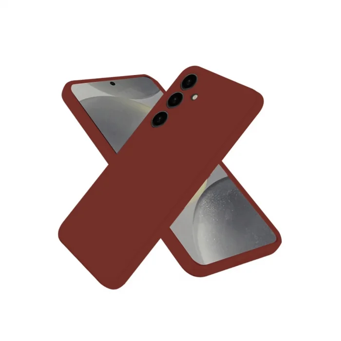 BUĞZ Samsung Galaxy A56 Kılıf First Silikon - Bordo