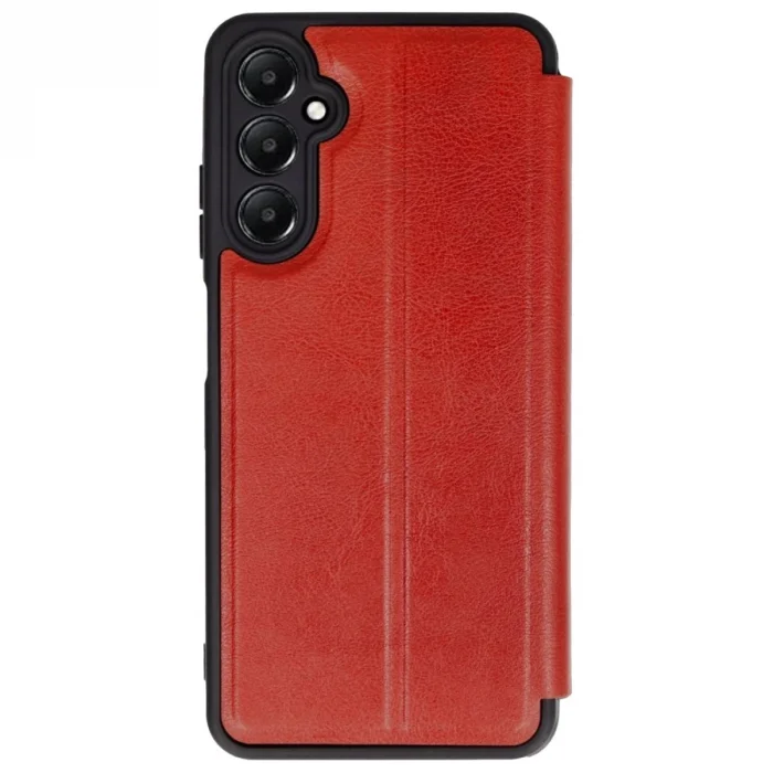 BUĞZ Samsung Galaxy A56 Kılıf Flip Cover - Kırmızı