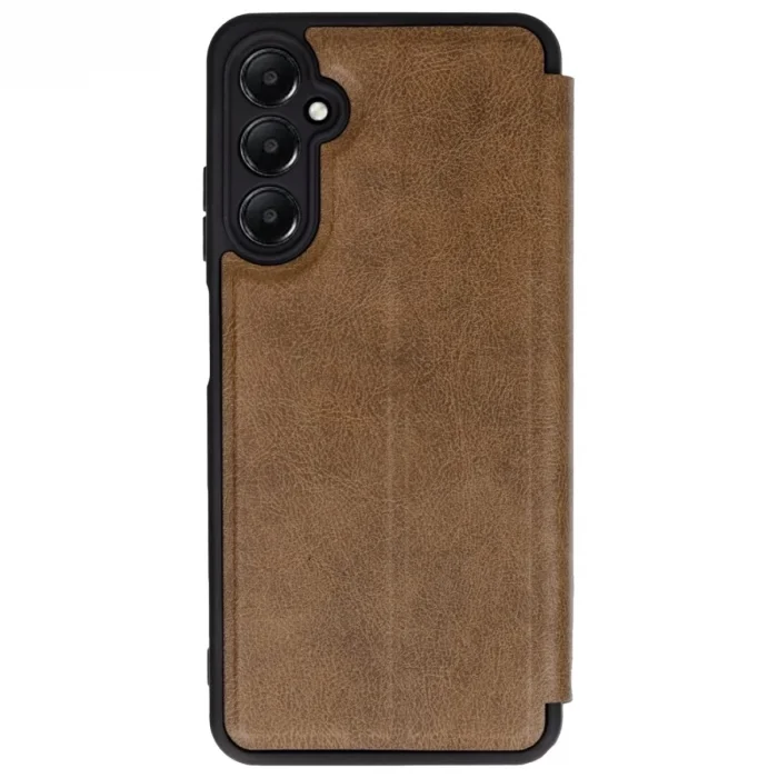 BUĞZ Samsung Galaxy A56 Kılıf Flip Cover - Taba