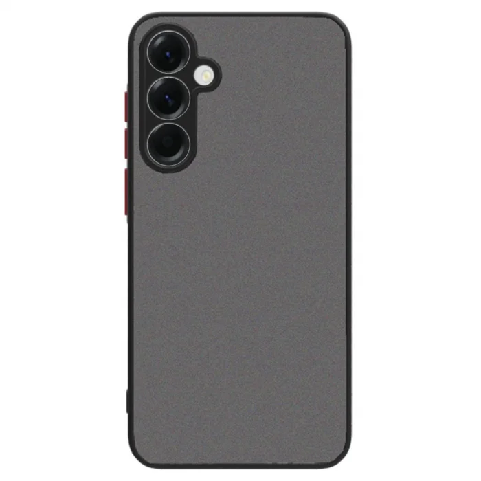 BUĞZ Samsung Galaxy A56 Kılıf Montreal Silikon Kapak - Siyah