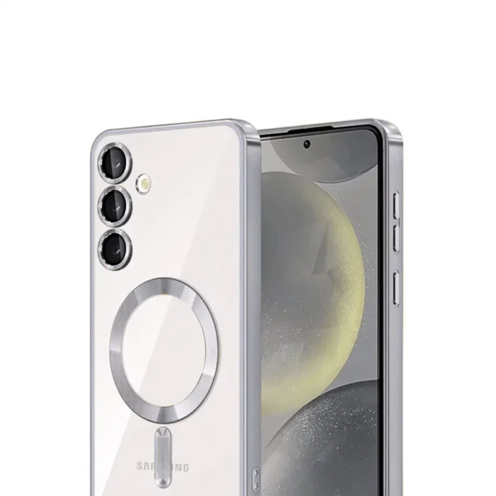 BUĞZ Samsung Galaxy A56 Kross Magneticsafe Kapak - Gümüş