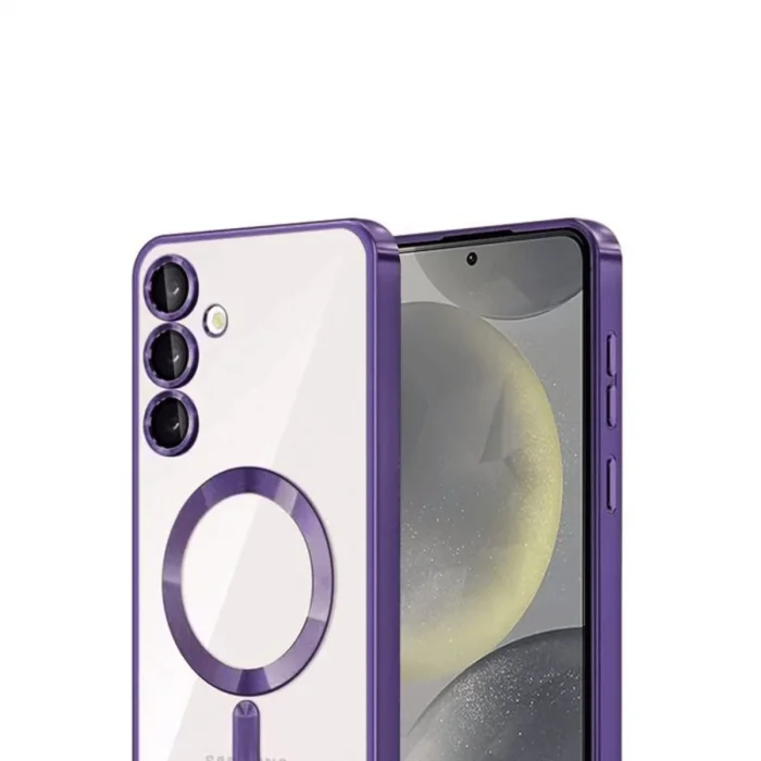 BUĞZ Samsung Galaxy A56 Kross Magneticsafe Kapak - Mor