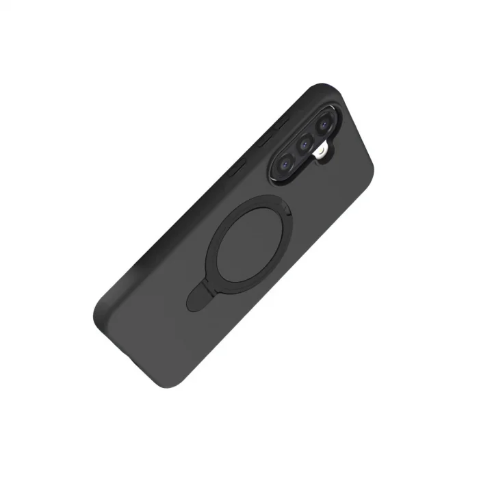BUĞZ Samsung Galaxy A56 Regal Magsafe Standlı Kapak - Siyah