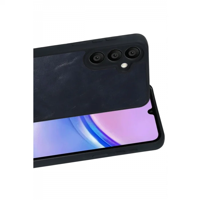 BUĞZ Samsung Galaxy A57 5g Aras Deri Kapak - Lacivert