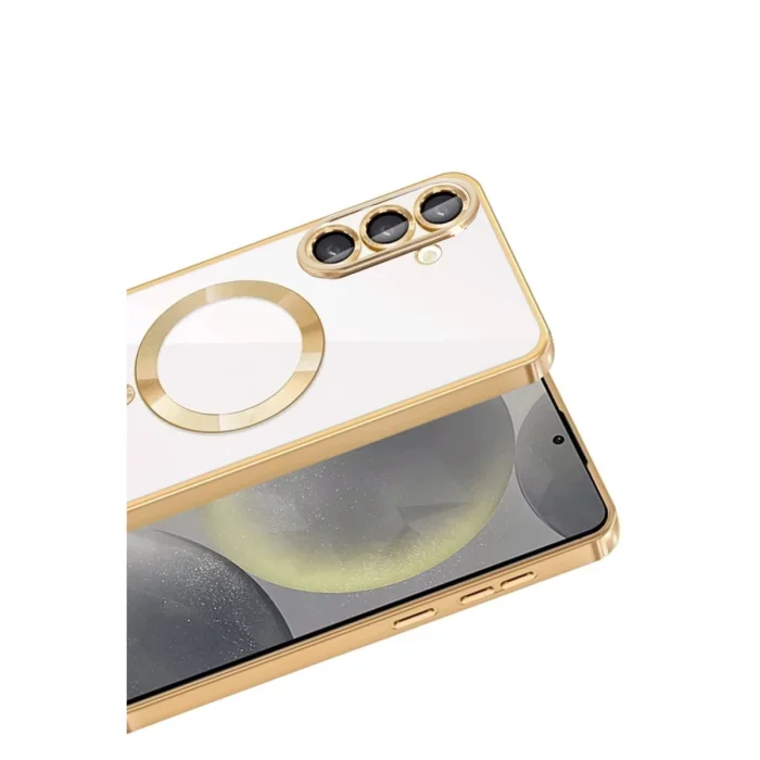 BUĞZ Samsung Galaxy A57 5g Kross Magneticsafe Kapak - Gold