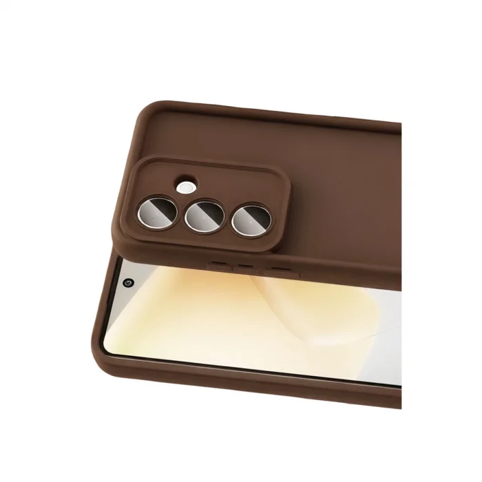 BUĞZ Samsung Galaxy A57 5g Viera Silikon - Kahverengi