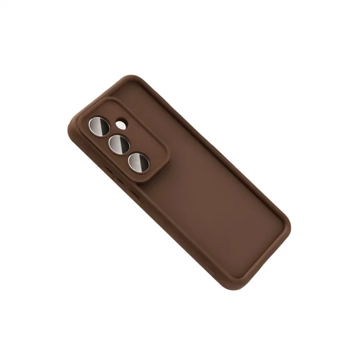 BUĞZ Samsung Galaxy A57 5g Viera Silikon - Kahverengi