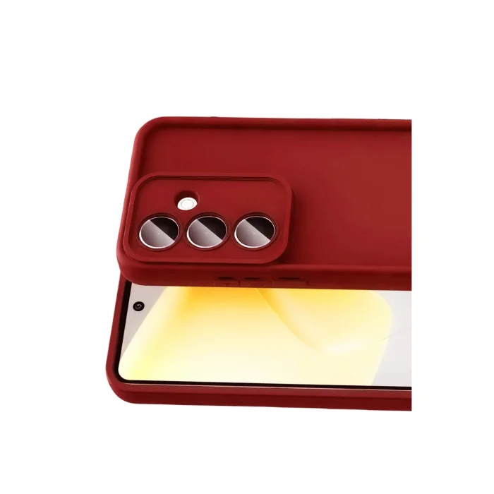 BUĞZ Samsung Galaxy A57 5g Viera Silikon - Kırmızı