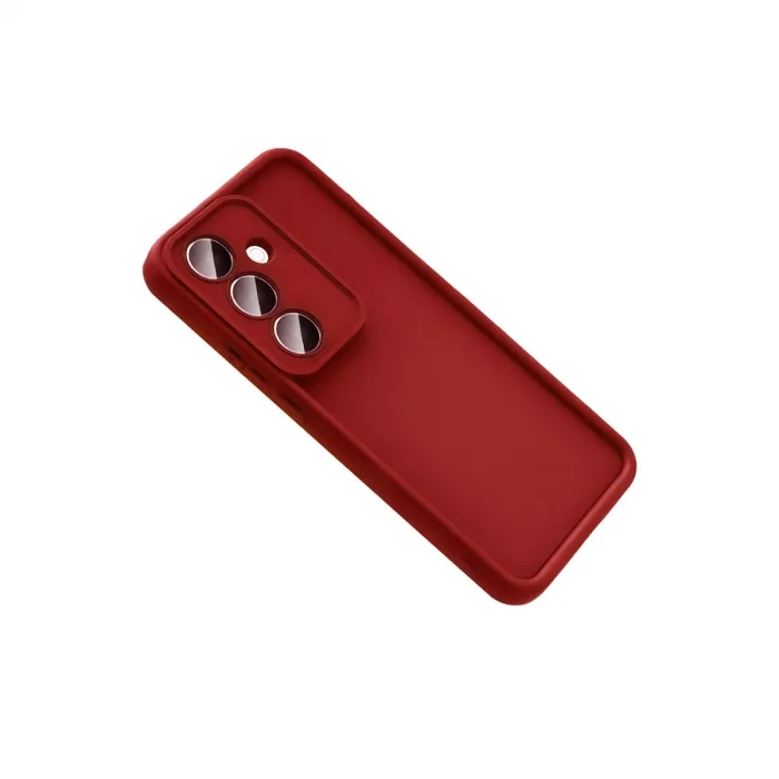 BUĞZ Samsung Galaxy A57 5g Viera Silikon - Kırmızı