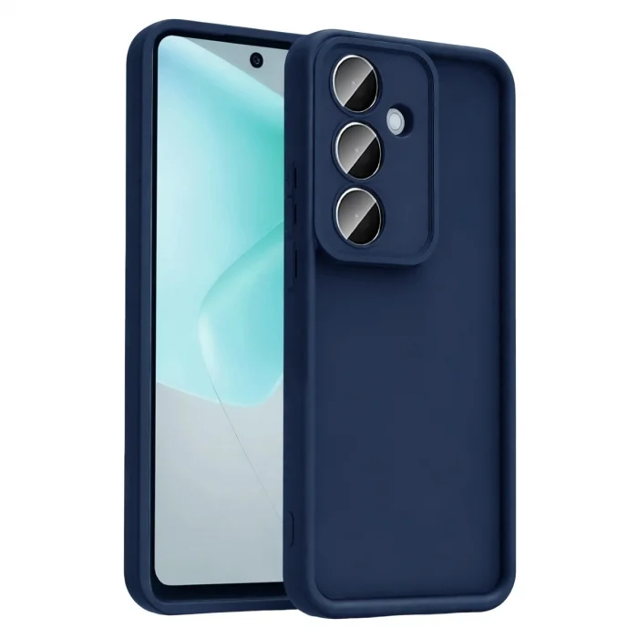 BUĞZ Samsung Galaxy A57 5g Viera Silikon - Lacivert