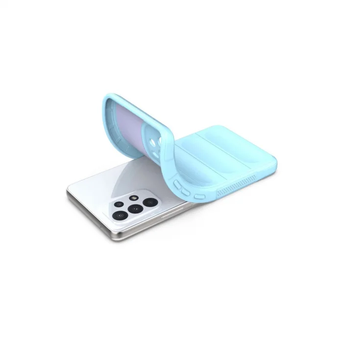 BUĞZ Samsung Galaxy A73 5g Kılıf Optimum Silikon - Sky Blue