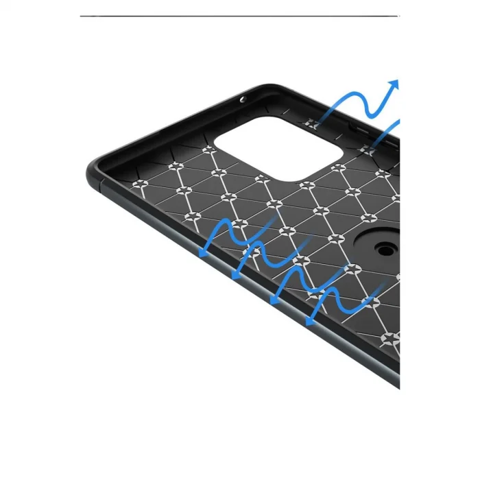 BUĞZ Samsung Galaxy A91 / S10 Lite Kılıf Range Yüzüklü Silikon - Mavi