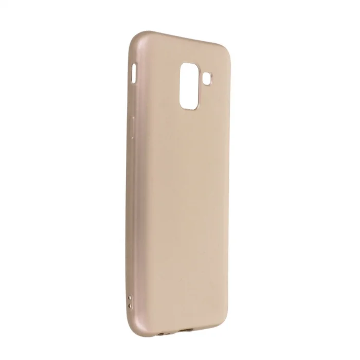 BUĞZ Samsung Galaxy J6 Kılıf First Silikon - Gold