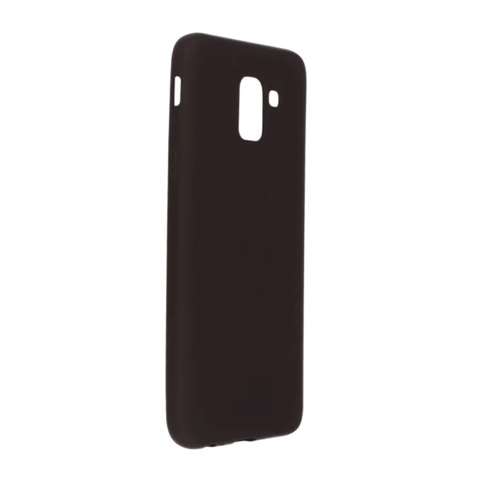 BUĞZ Samsung Galaxy J6 Kılıf First Silikon - Siyah