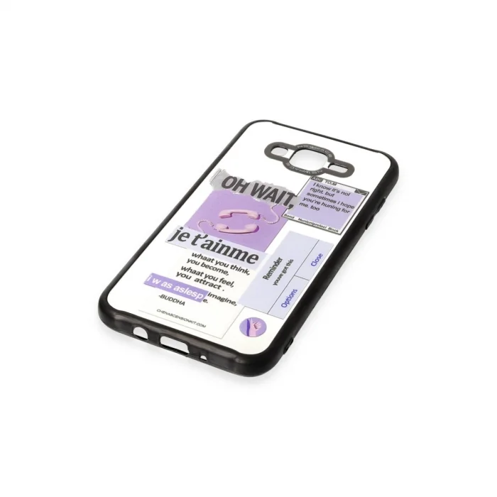 BUĞZ Samsung Galaxy J7 Kılıf Mirror Desenli Kapak - Mirror - 4