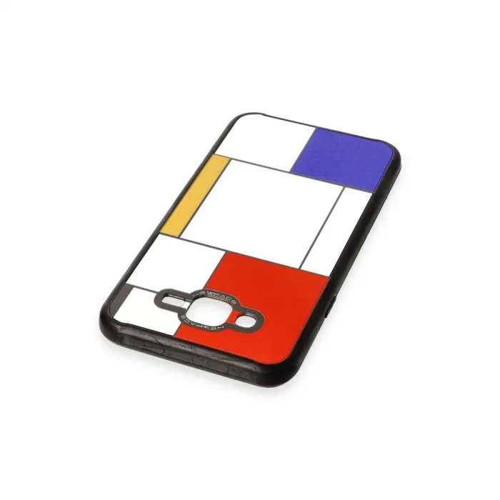 BUĞZ Samsung Galaxy J7 Kılıf Mirror Desenli Kapak - Mirror - 9