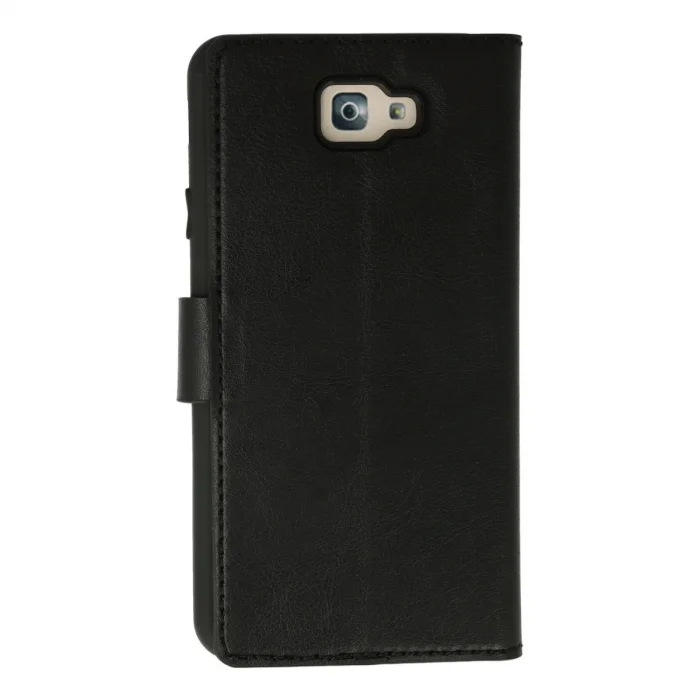 BUĞZ Samsung Galaxy J7 Prime Kılıf Trend S Plus Kapaklı Kılıf - Siyah