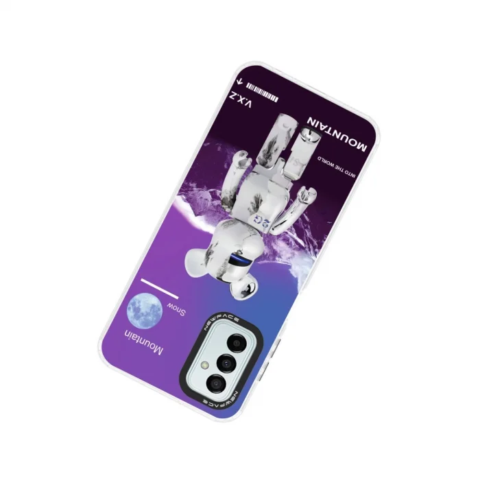 BUĞZ Samsung Galaxy M13 Kılıf Estoril Desenli Kapak - Estoril - 8