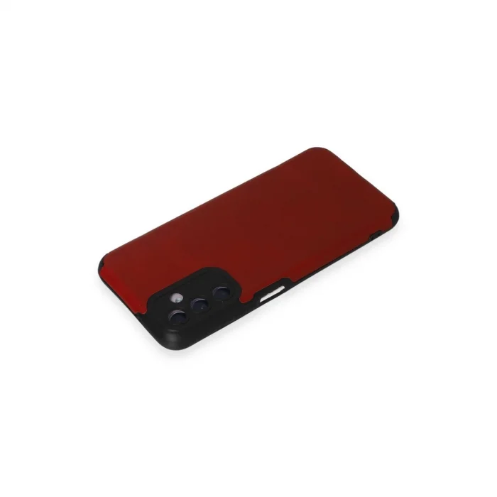 BUĞZ Samsung Galaxy M14 5g Kılıf Loop Deri Silikon - Kırmızı