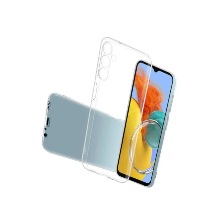 BUĞZ Samsung Galaxy M14 5g Kılıf Lüx Şeffaf Silikon