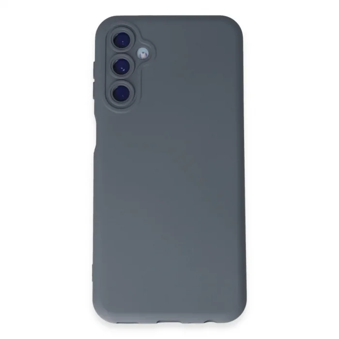 BUĞZ Samsung Galaxy M14 5g Kılıf Nano İçi Kadife Silikon - Gri