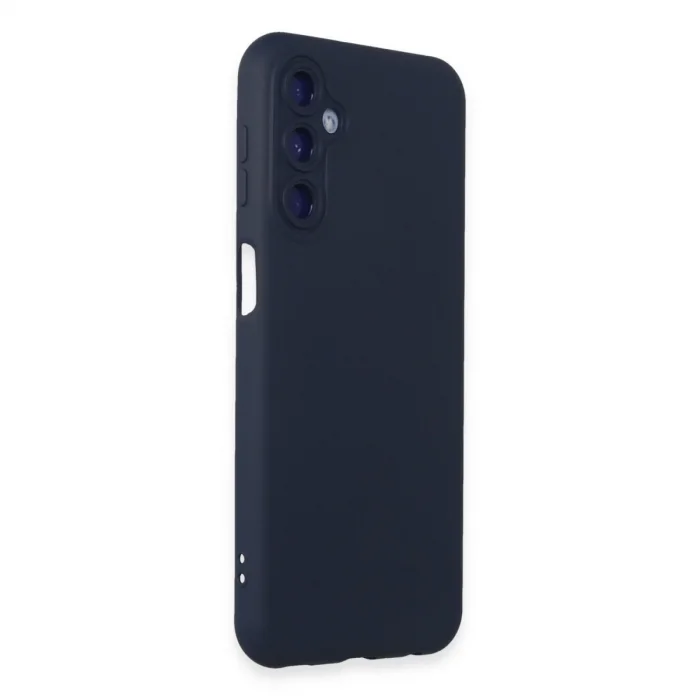 BUĞZ Samsung Galaxy M14 5g Kılıf Nano İçi Kadife Silikon - Lacivert