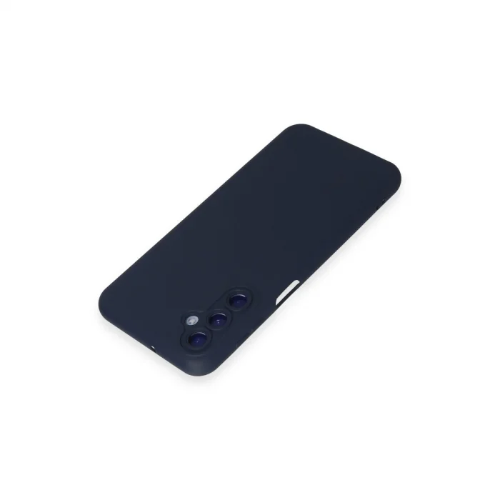 BUĞZ Samsung Galaxy M14 5g Kılıf Nano İçi Kadife Silikon - Lacivert