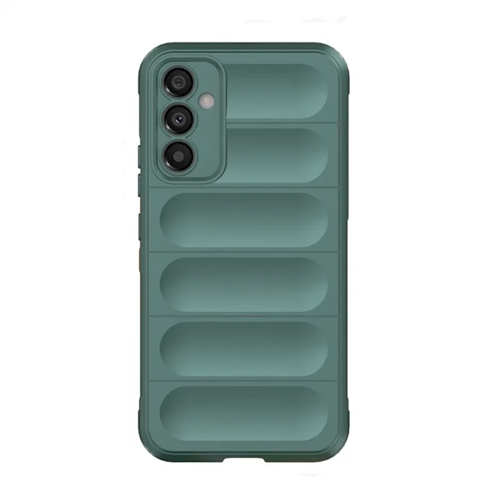 BUĞZ Samsung Galaxy M14 5g Kılıf Optimum Silikon - Koyu Yeşil