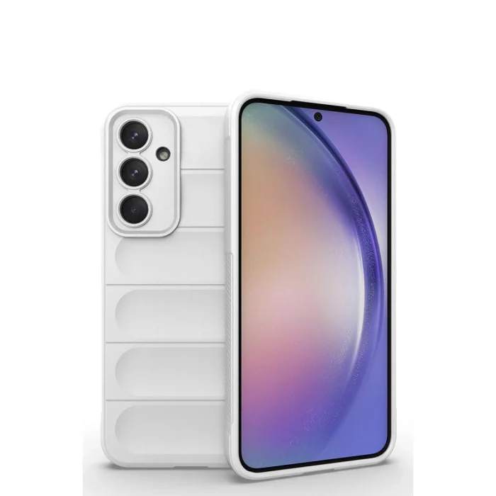 BUĞZ Samsung Galaxy M14 5g Kılıf Optimum Silikon - Krem