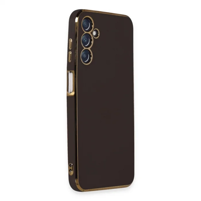 BUĞZ Samsung Galaxy M14 5g Kılıf Volet Silikon - Siyah