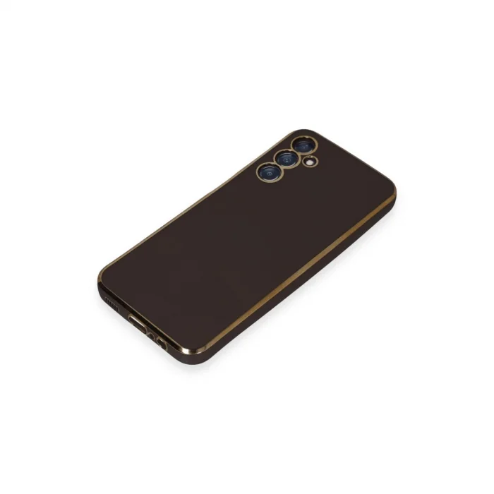 BUĞZ Samsung Galaxy M14 5g Kılıf Volet Silikon - Siyah