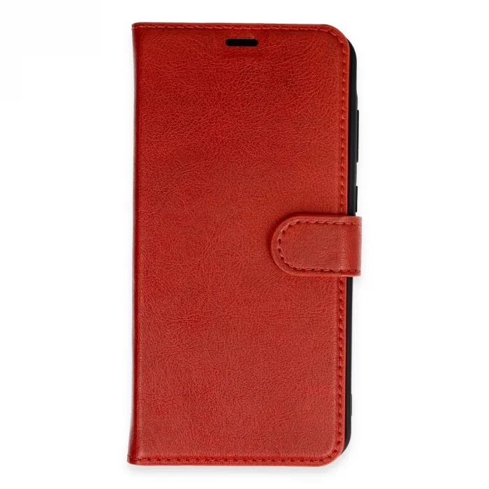 BUĞZ Samsung Galaxy M15 Kılıf Trend S Plus Kapaklı Kılıf - Kırmızı