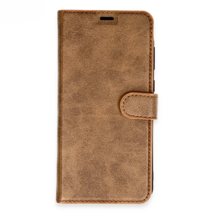 BUĞZ Samsung Galaxy M15 Kılıf Trend S Plus Kapaklı Kılıf - Taba