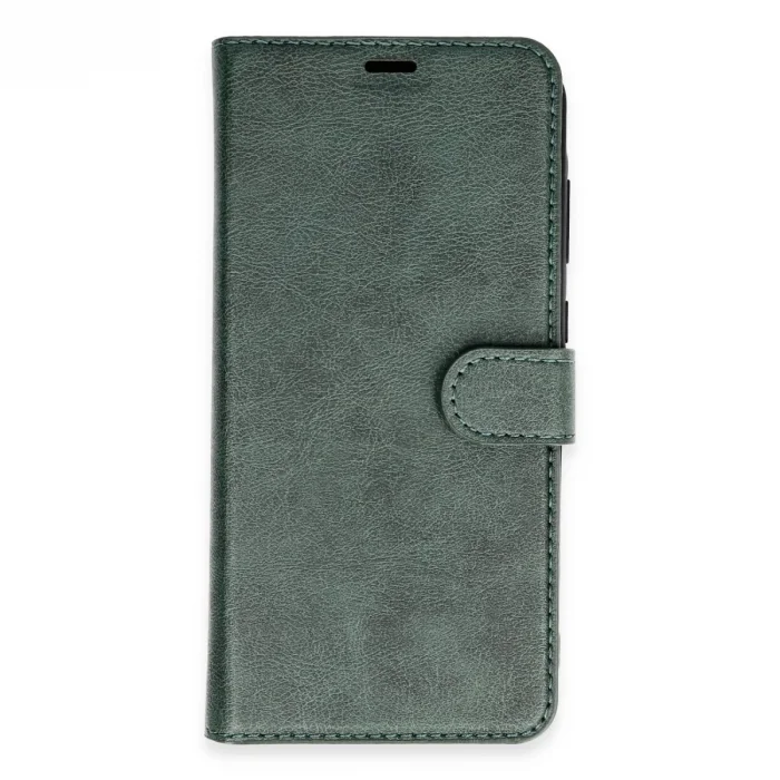 BUĞZ Samsung Galaxy M15 Kılıf Trend S Plus Kapaklı Kılıf - Yeşil