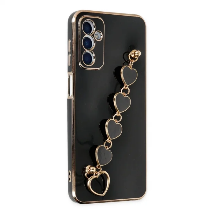 BUĞZ Samsung Galaxy M23 Kılıf Esila Silikon - Siyah