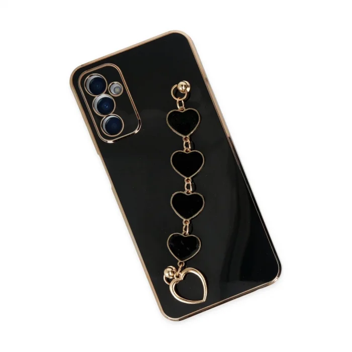 BUĞZ Samsung Galaxy M23 Kılıf Esila Silikon - Siyah