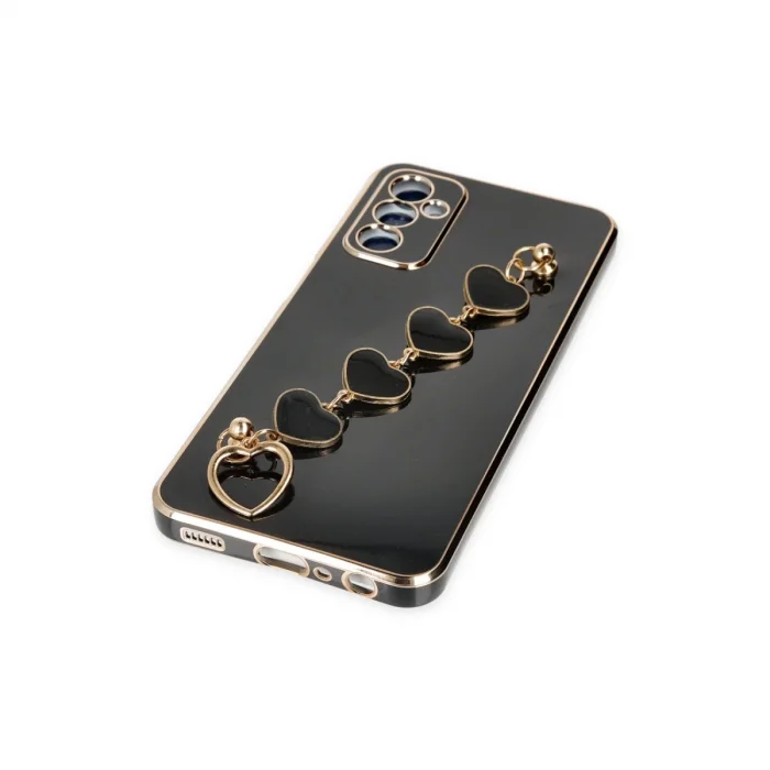 BUĞZ Samsung Galaxy M23 Kılıf Esila Silikon - Siyah