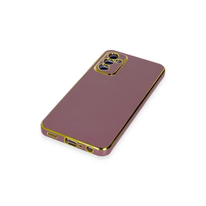 BUĞZ Samsung Galaxy M23 Kılıf Volet Silikon - Kırmızı
