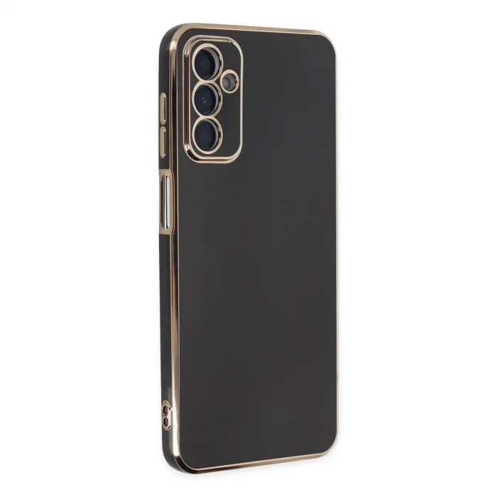 BUĞZ Samsung Galaxy M23 Kılıf Volet Silikon - Siyah