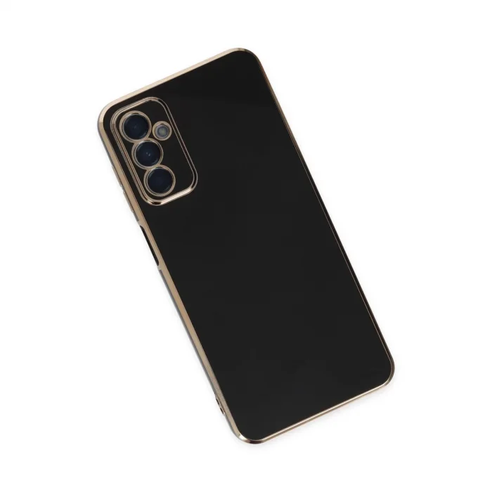 BUĞZ Samsung Galaxy M23 Kılıf Volet Silikon - Siyah